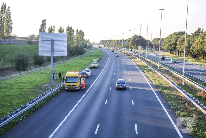 Schade na kop-staartaanrijding