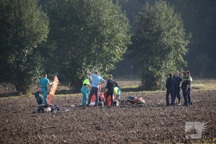 Matrasvlieger ernstig gewond