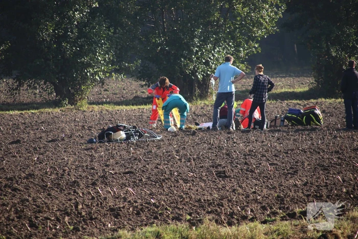 Matrasvlieger ernstig gewond