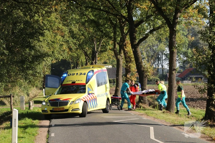 Matrasvlieger ernstig gewond