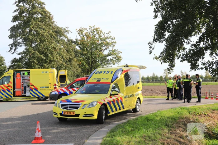 Scooterrijder overleden na aanrijding met auto