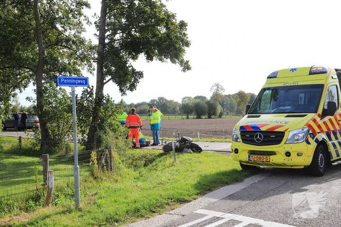 Scooterrijder overleden na aanrijding met auto