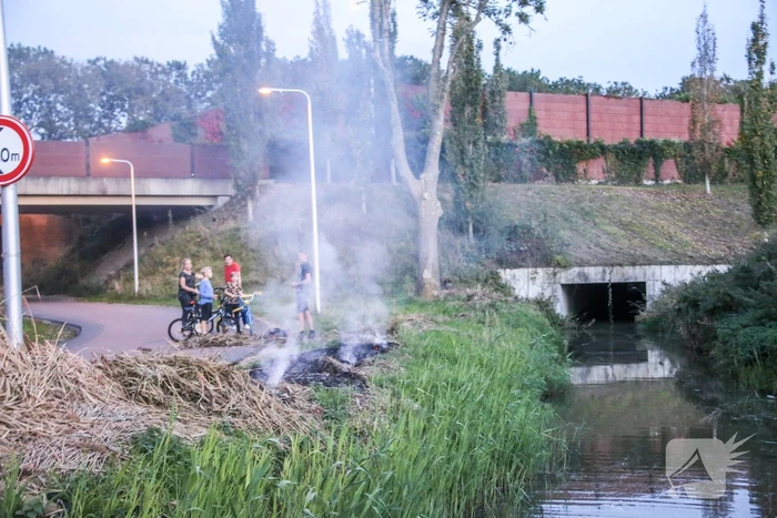 Lean (10) en Alec (8) blussen brand