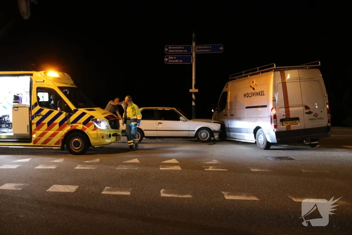 Gewonde na voorrangsfout