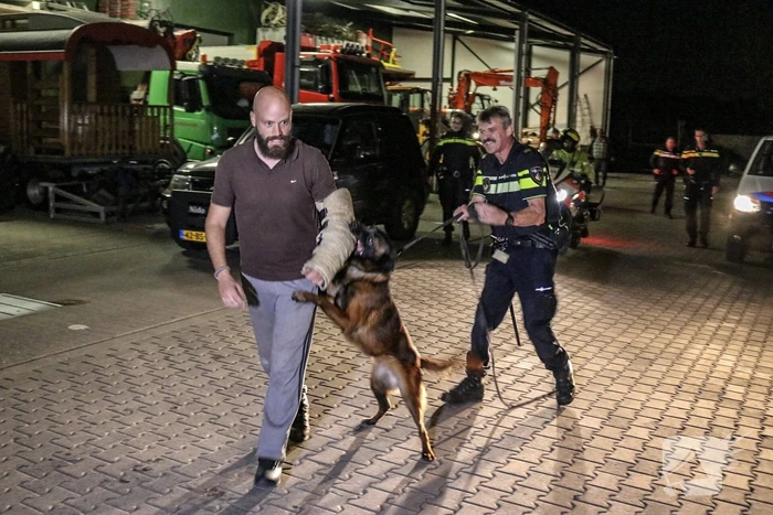 Grote politieoefening op Allurepark De Lucht