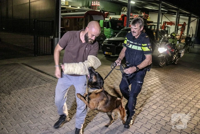 Grote politieoefening op Allurepark De Lucht