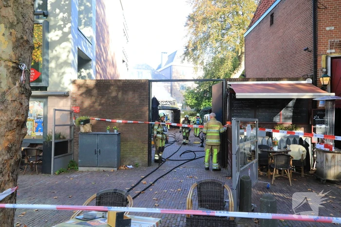 Brand in opslag Bistro 't Kannetje