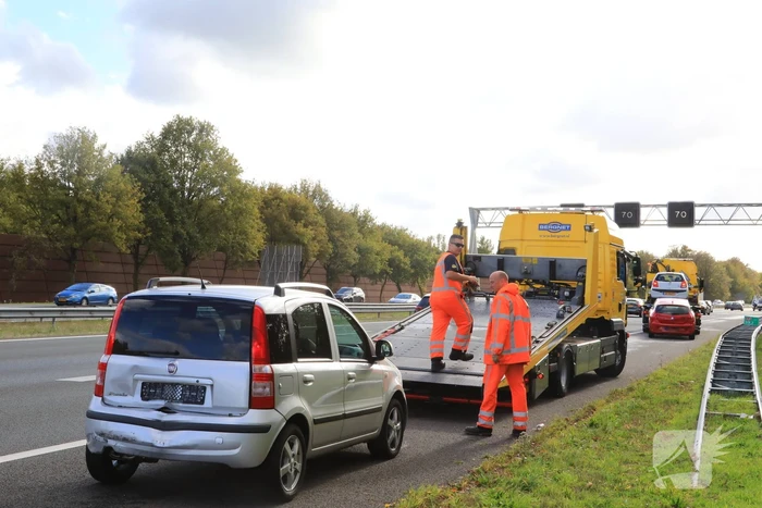 Zoveelste ongeval door afgesloten rijstrook