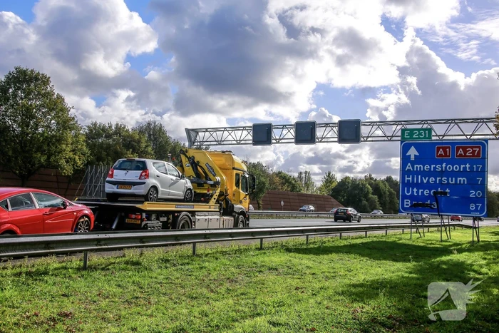 Zoveelste ongeval door afgesloten rijstrook