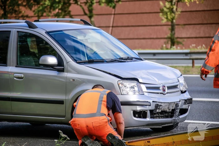 Zoveelste ongeval door afgesloten rijstrook