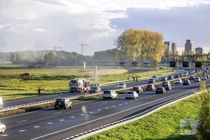 Voertuig verwoest door brand