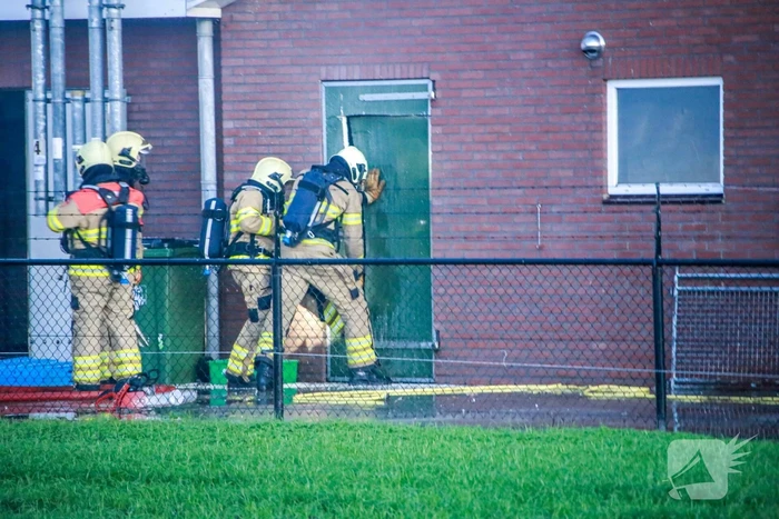 Kippenschuur verwoest door brand