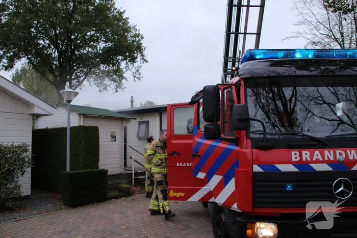 Chalet brandt uit