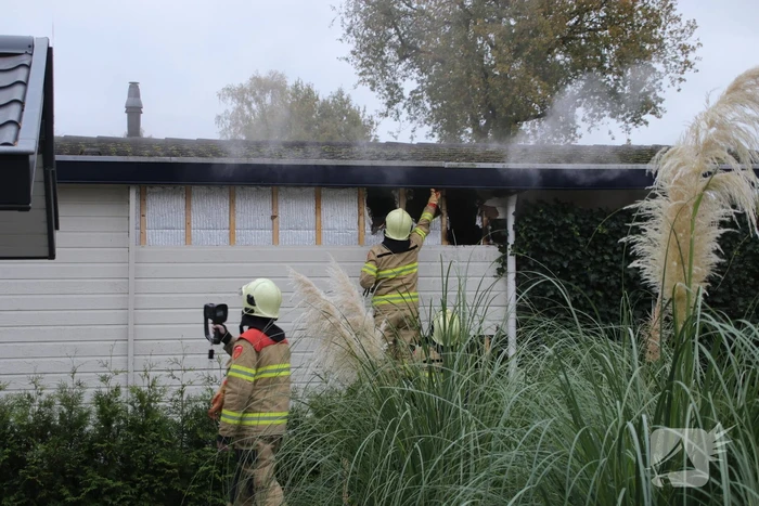 Chalet brandt uit