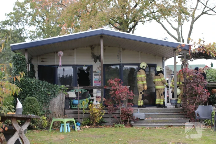 Chalet brandt uit