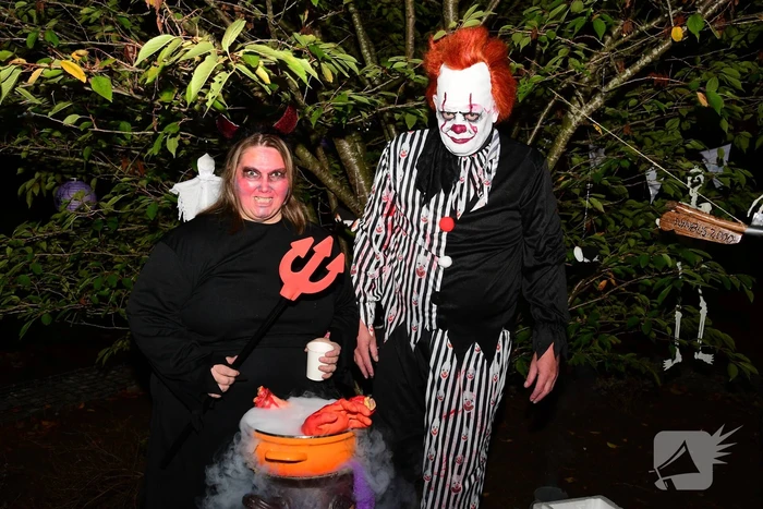 Eemnes omgetoverd in Halloweenstad