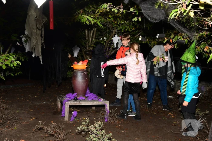 Eemnes omgetoverd in Halloweenstad