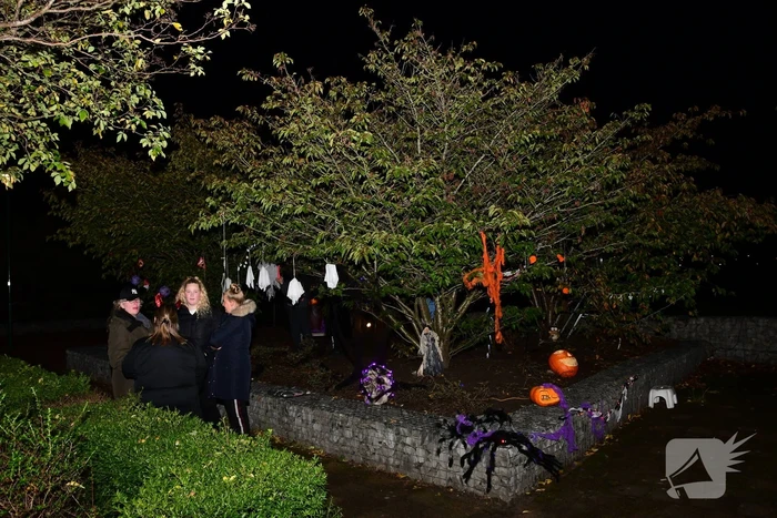 Eemnes omgetoverd in Halloweenstad