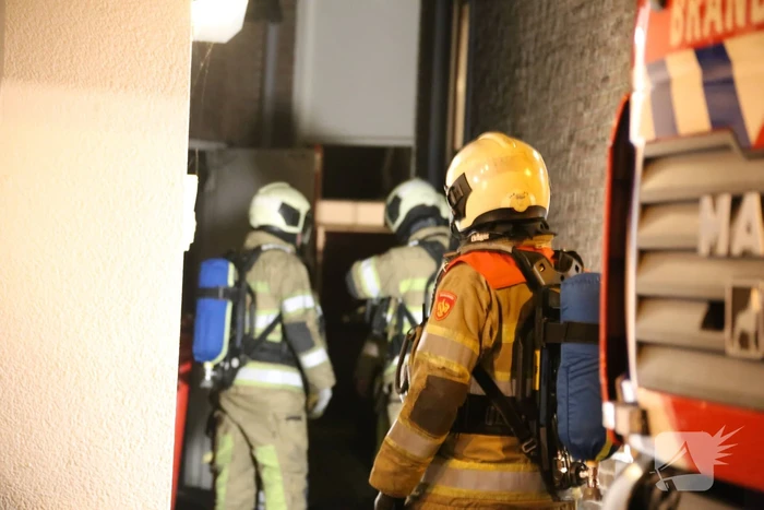 Frituurpan van restaurant vliegt in brand