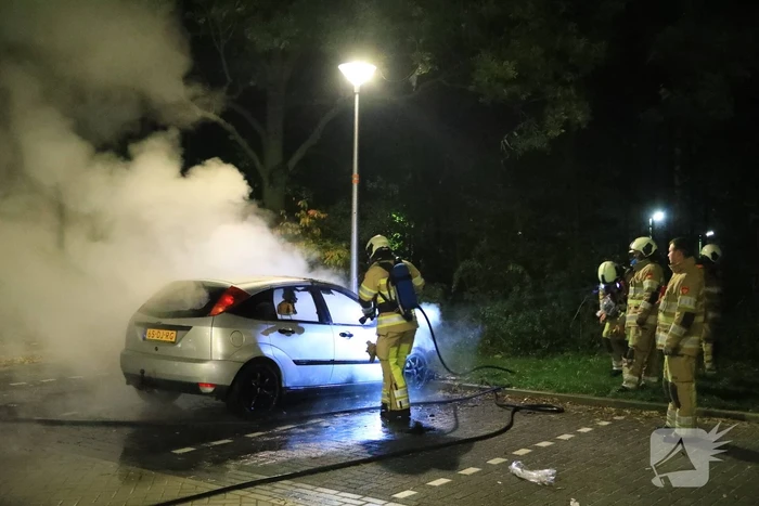 Auto brandt uit na starten