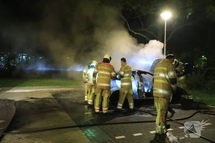 Auto brandt uit na starten