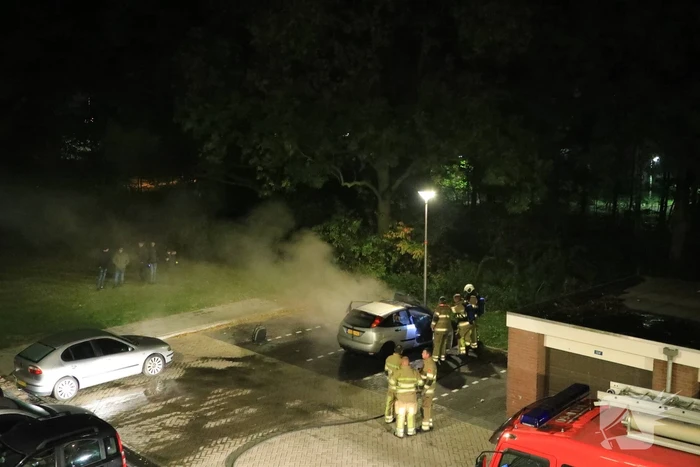 Auto brandt uit na starten