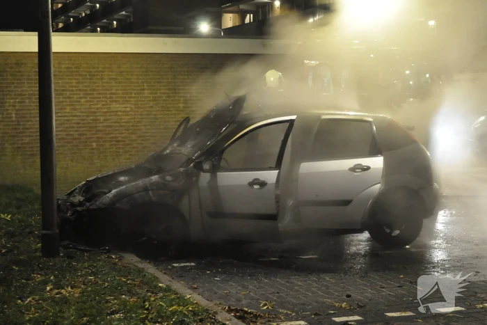 Auto brandt uit na starten