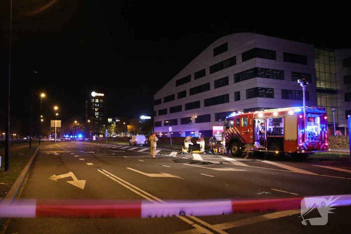 Twee mannen aangehouden met witte bestelbus met vaten