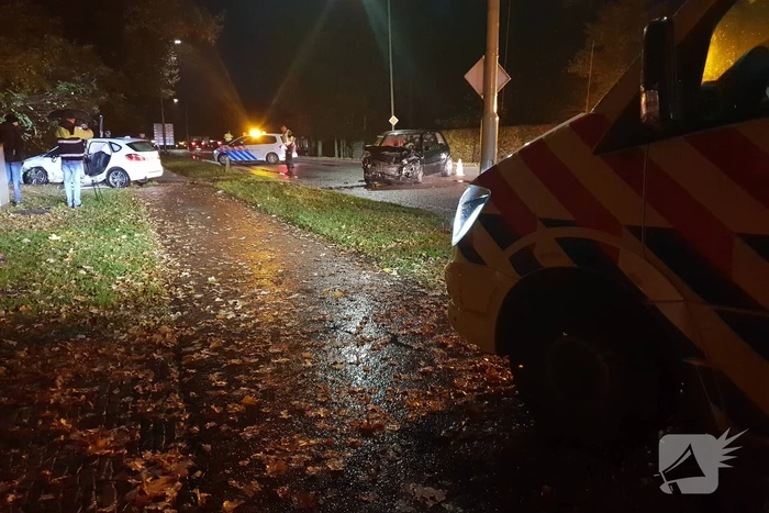 Veel schade na aanrijding