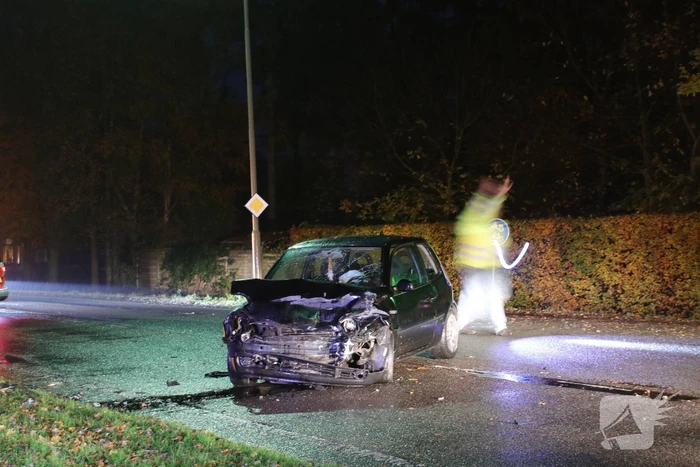Veel schade na aanrijding