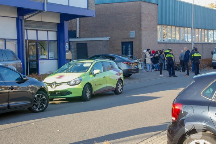 Fietser geschept door auto