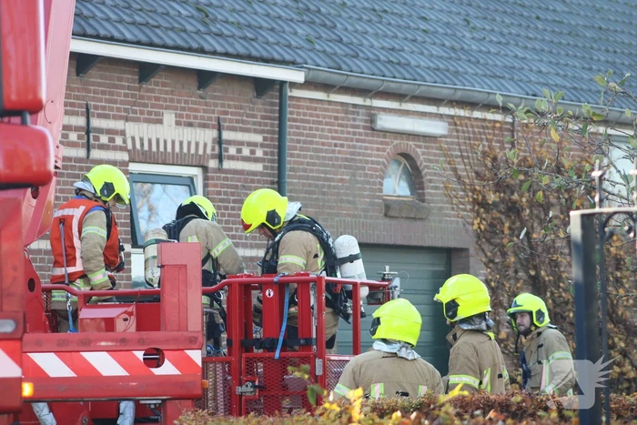 Hardnekkige schoorsteenbrand moeilijk te blussen