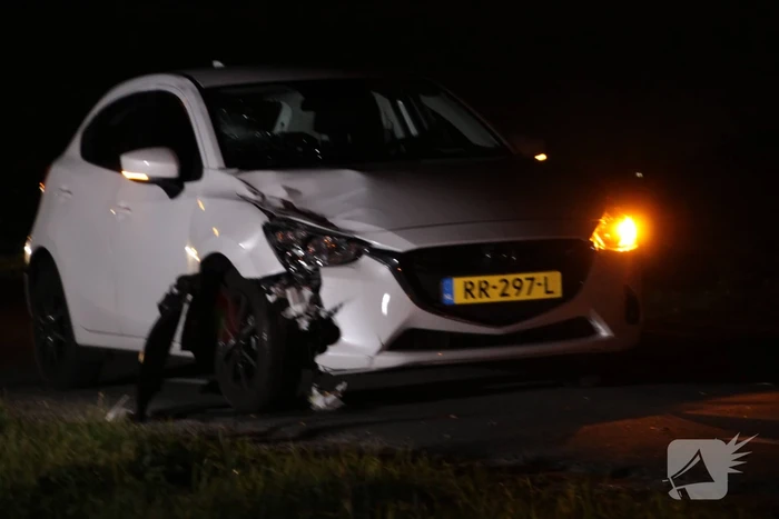 Fietser gewond na aanrijding met auto