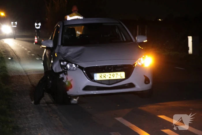 Fietser gewond na aanrijding met auto