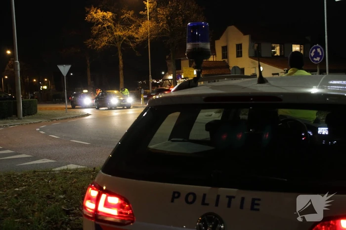 Alcoholcontrole op rotonde