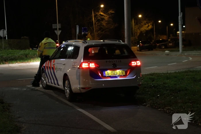 Alcoholcontrole op rotonde