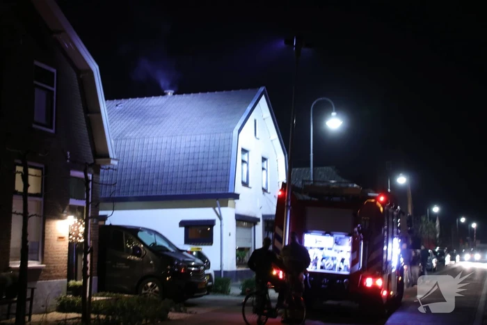 Schoorsteenbrand snel onder controle