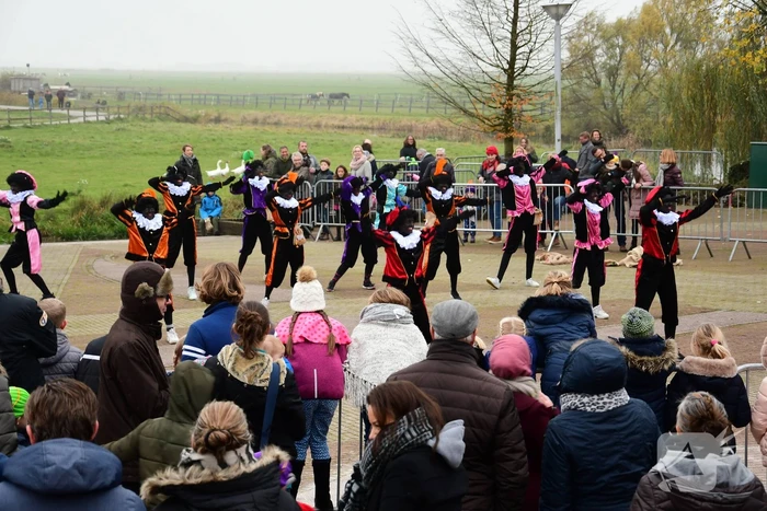 Groot welkom voor Sinterklaas en Zwarte Piet