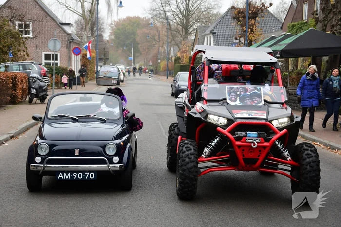 Groot welkom voor Sinterklaas en Zwarte Piet