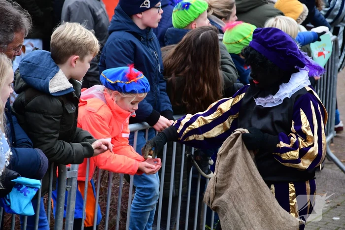 Groot welkom voor Sinterklaas en Zwarte Piet