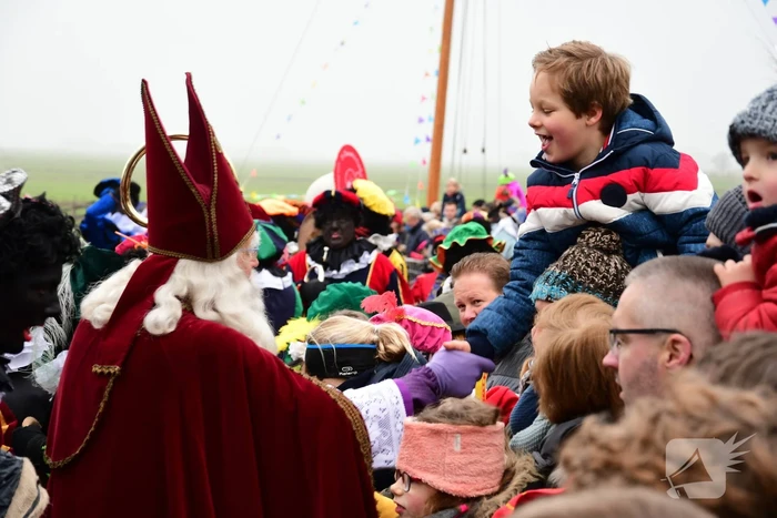 Groot welkom voor Sinterklaas en Zwarte Piet