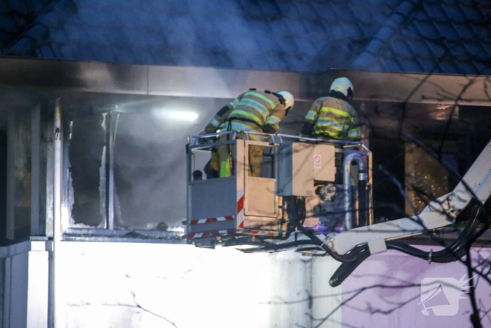 Grote schade bij brand in villa