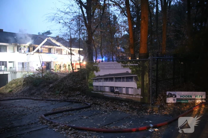 Grote schade bij brand in villa