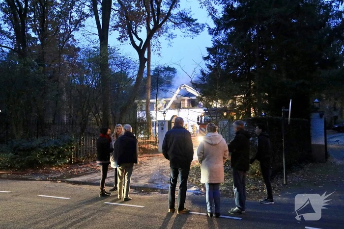 Grote schade bij brand in villa