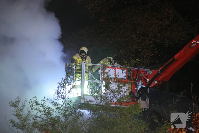 Flinke rookontwikkeling bij brand in vrijstaande woning