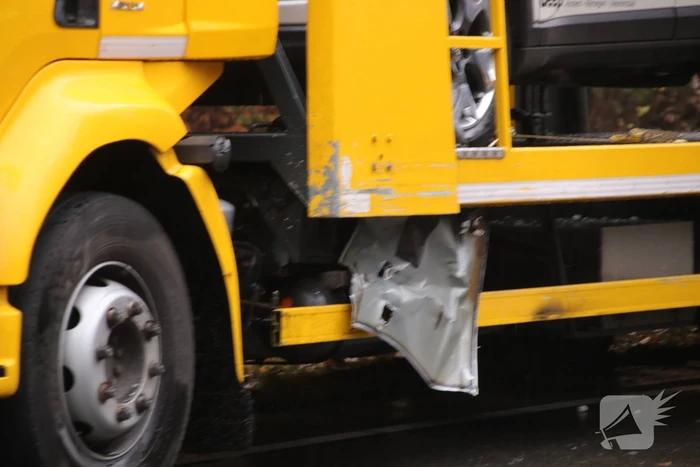 Auto total-loss na flinke aanrijding