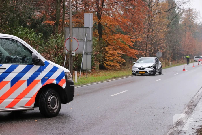 Auto total-loss na flinke aanrijding
