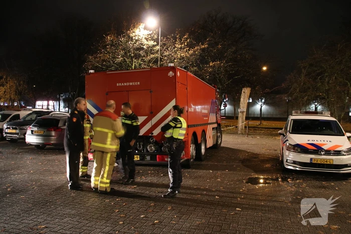 Brandweerlieden brengen eerbetoon aan ernstig zieke collega