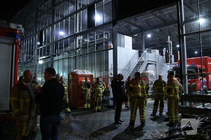 Brandweerlieden brengen eerbetoon aan ernstig zieke collega