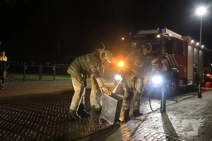 Veel bekijks bij schoorsteenbrand